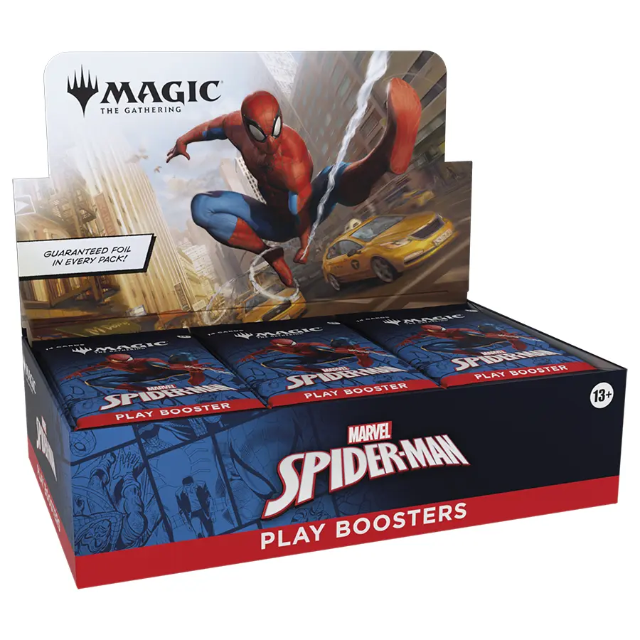 Marvel: Spiderman Play Booster Display, DE