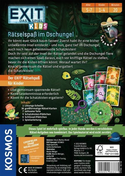 EXIT Kids - Rätselspaß im Dschungel