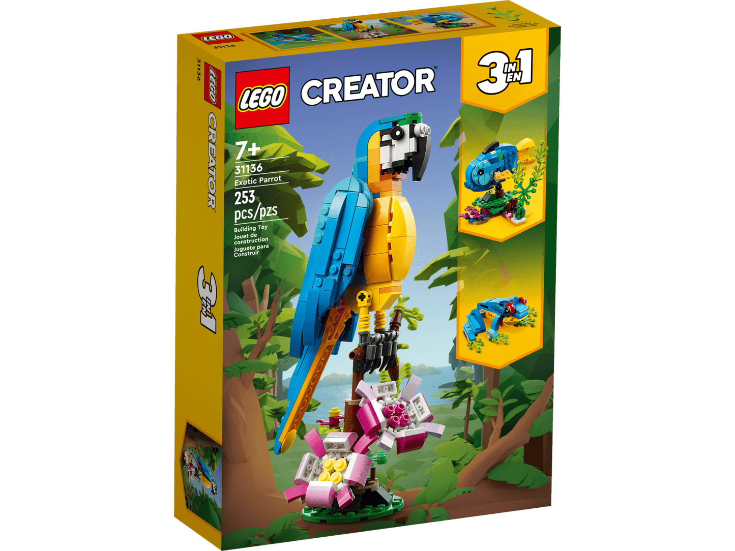 LEGO Creator 3-in-1 Exotischer Papagei