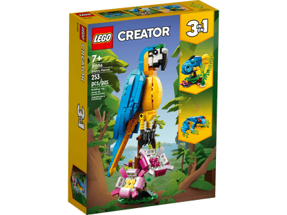 LEGO Creator 3-in-1 Exotischer Papagei