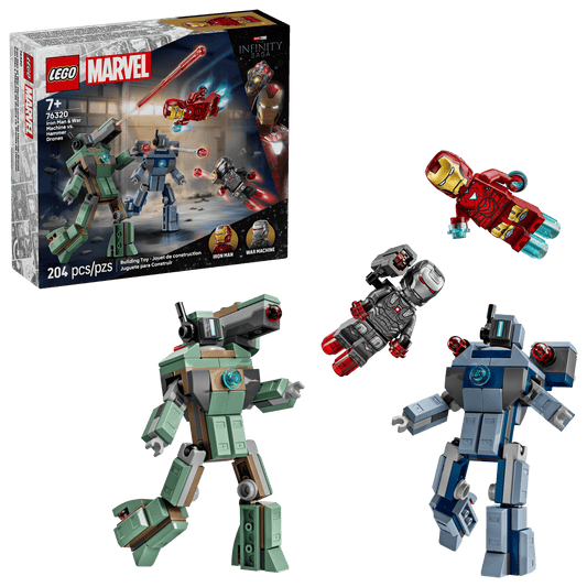LEGO Marvel Iron Man und War Machine