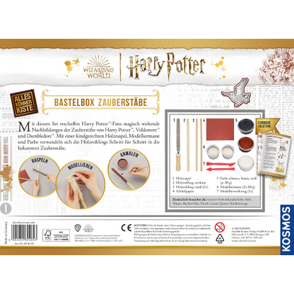 Harry Potter - Zauberstäbe Bastelset