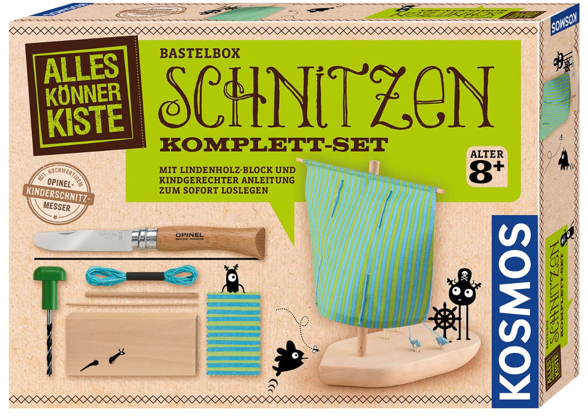 Schnitzen Komplett-Set