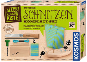 Kosmos Schnitzen Komplett-Set, ab 8 Jahren