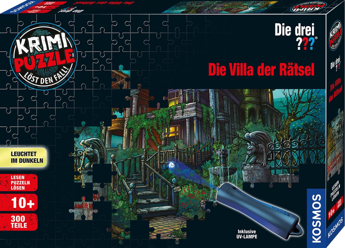 Die drei ??? - Villa der Rätsel Krimi Puzzle