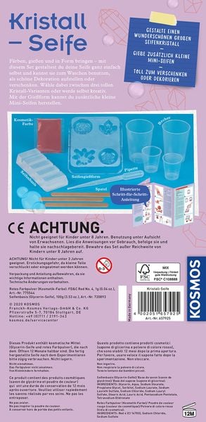 Kristall-Seife Experimentierkasten