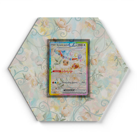 167/131 Eevee EX - Extended Artwork Pokemon Card Display