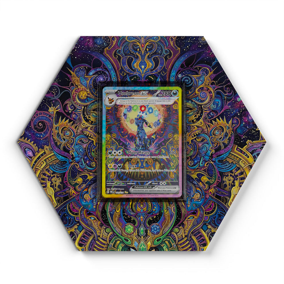 161/131 Umbreon EX - Extended Artwork Pokemon Card Display