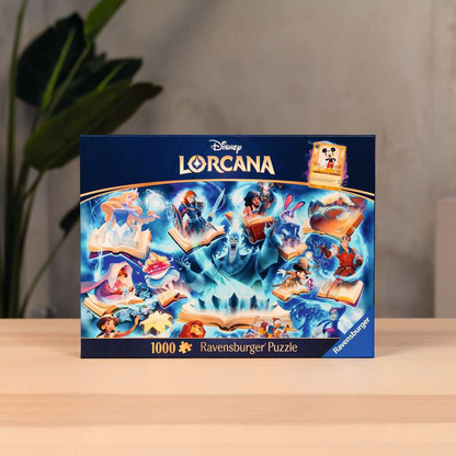 Ravensburger - Disney Lorcana - Glimmers of the Realm: Sapphire 1000 Puzzle