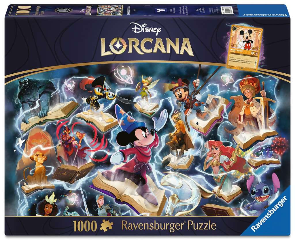 Ravensburger - Disney Lorcana - Glimmers of the Realm: Steel 1000 Puzzle