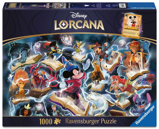Ravensburger - Disney Lorcana - Glimmers of the Realm: Steel 1000 Puzzle