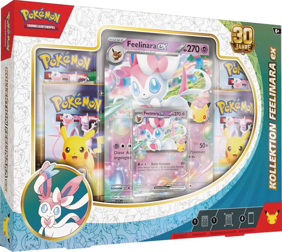 Pokémon 30th Anniversary Ex-Kollektion, DE
