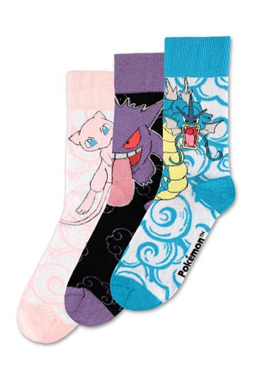 Pokémon Socken 3er-Pack Crew 39-42