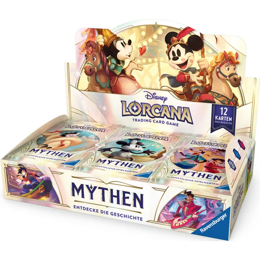 Lorcana Mythen Booster Display, ENG
