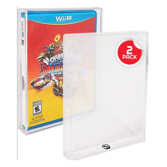 Acrylgehäuse 2er-Pack für
DVD/Wii/GameCube/PS2/XboX/Xbox360