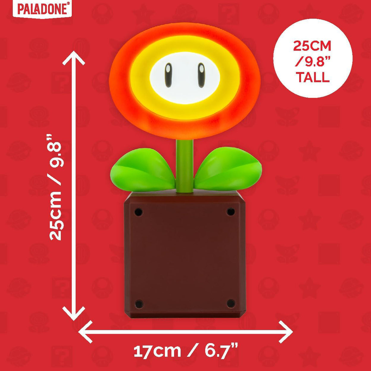 Super Mario Feuerblume Lampe