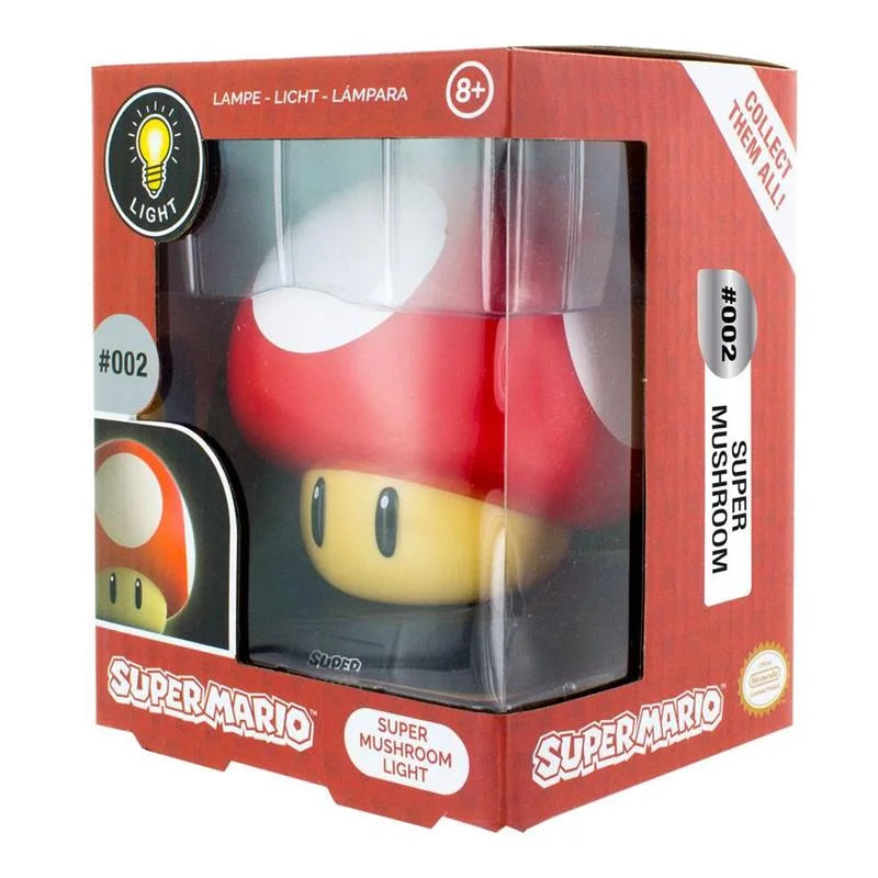 Super Mario 3D Lampe Power-Up Pilz