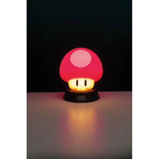 Super Mario 3D Lampe Power-Up Pilz
