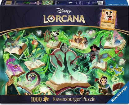 Disney Lorcana Puzzle Glimmers of the Realm:
Emerald