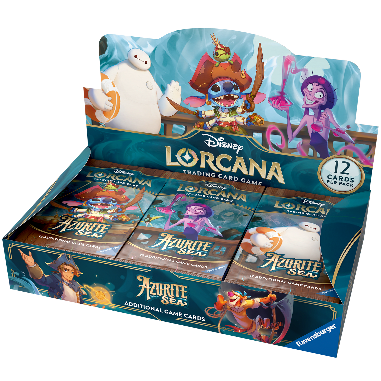 Lorcana Azurite Sea Booster Display, ENG