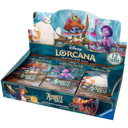 Lorcana Azurite Sea Booster Display, ENG