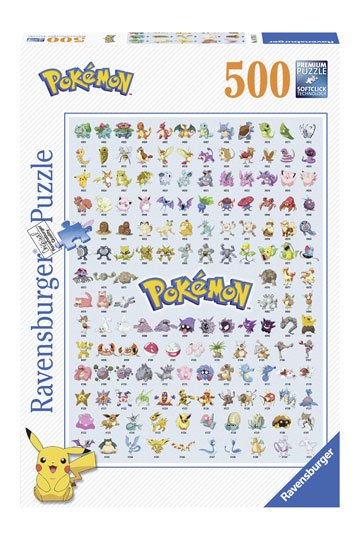 Puzzle Pokémon Pokédex (500 Teile)
