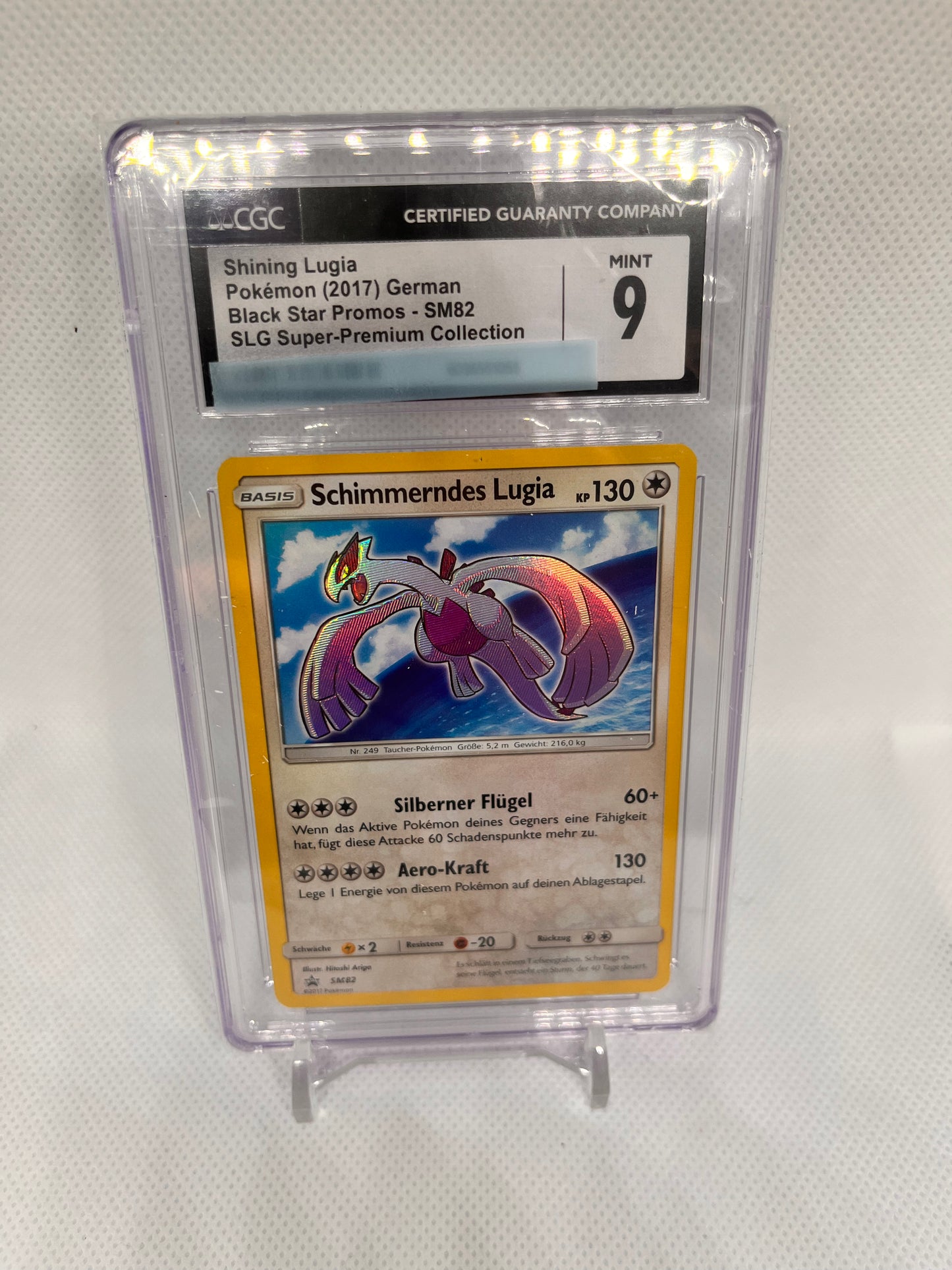 Schimmerndes Lugia CGC9, DE