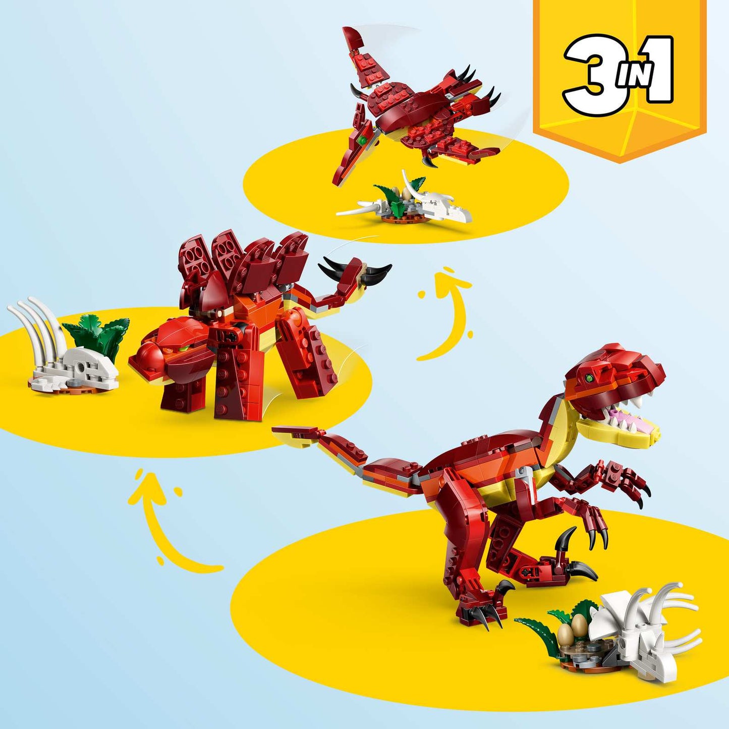 LEGO Creator 3in1 Wilder Dinosaurier