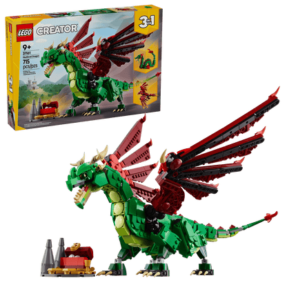 LEGO Creator 3in1 Grüner Drache
