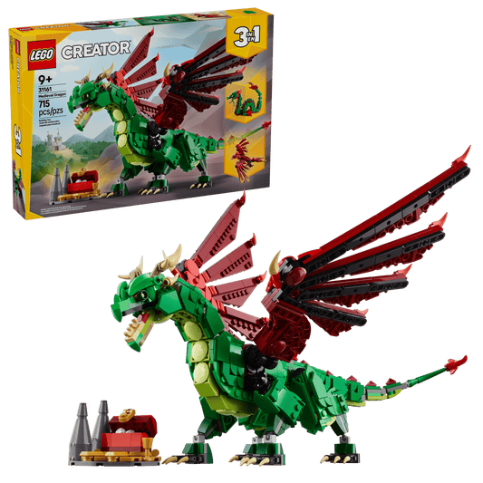 LEGO Creator 3in1 Grüner Drache