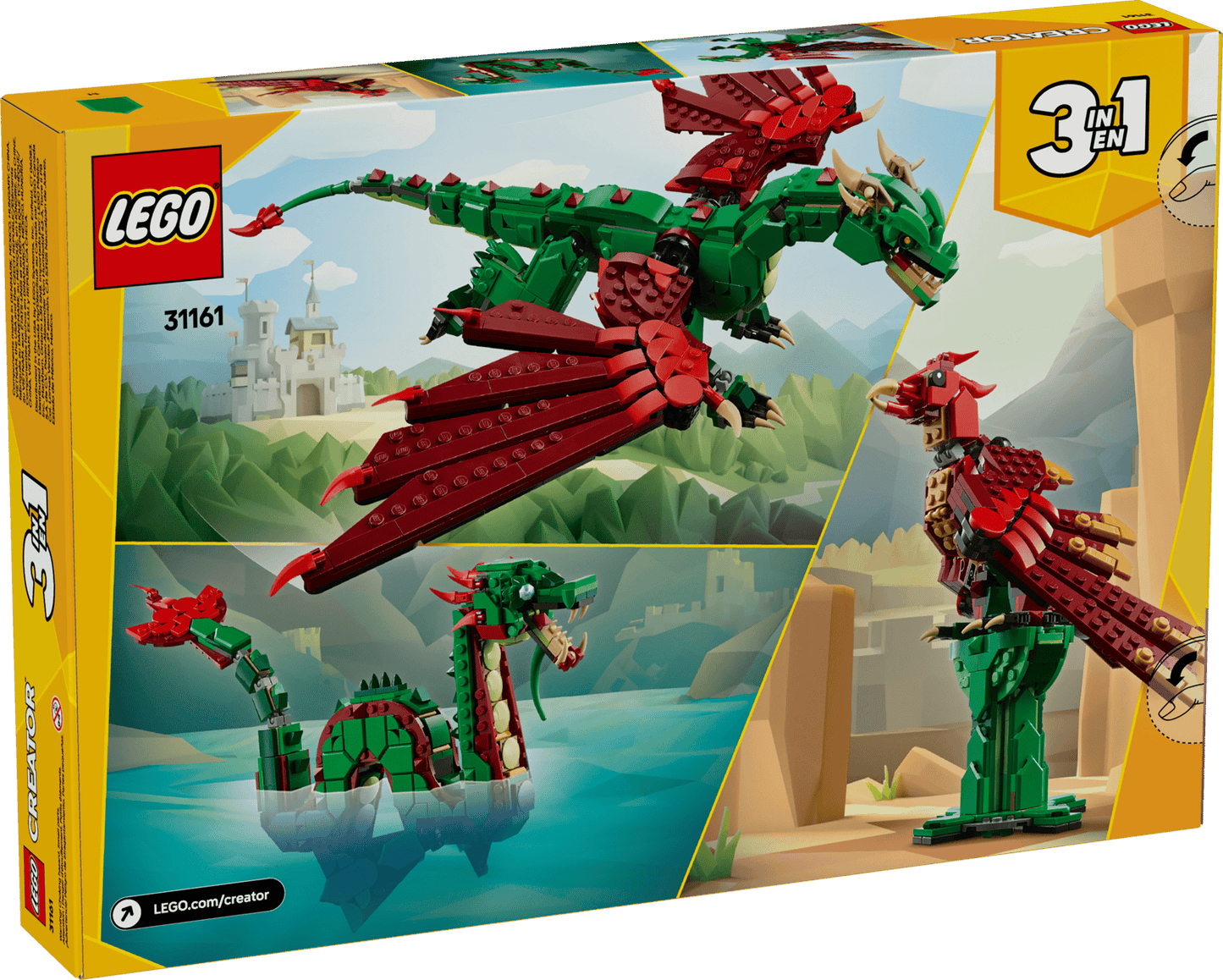 LEGO Creator 3in1 Grüner Drache