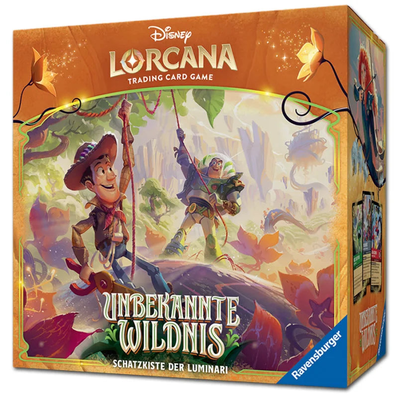 Disney Lorcana Unbekannte Wildnis, Schatzkiste der Luminari, DE