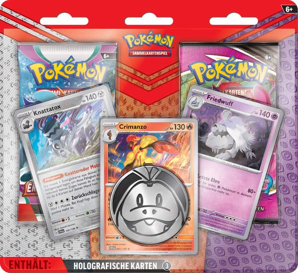 Pokemon 2-Pack Blister 2024, DE FUS, PAL