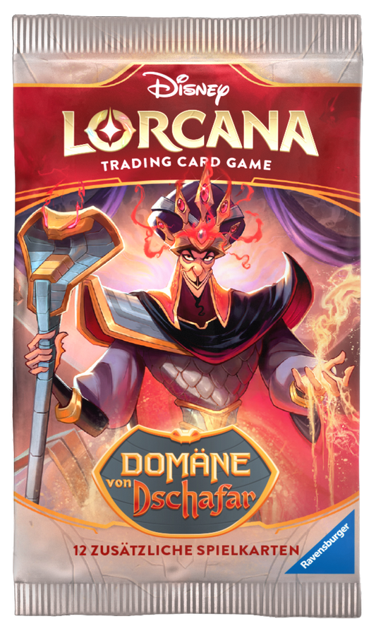 Lorcana Domäne von Dschafar Einzelbooster, DE