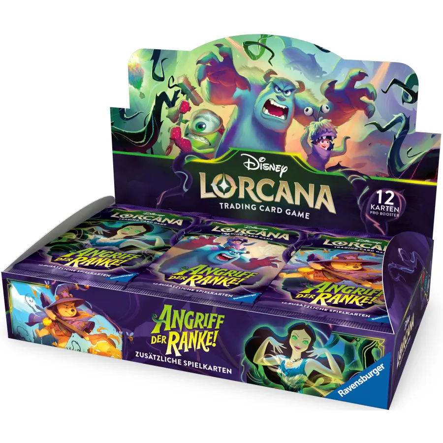 Lorcana Angriff der Ranke Display, DE - ab 27.07.26