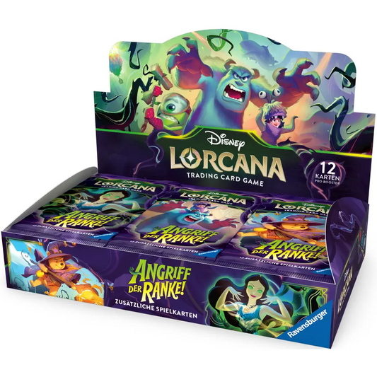 Lorcana Angriff der Ranke Display, DE - ab 27.07.26