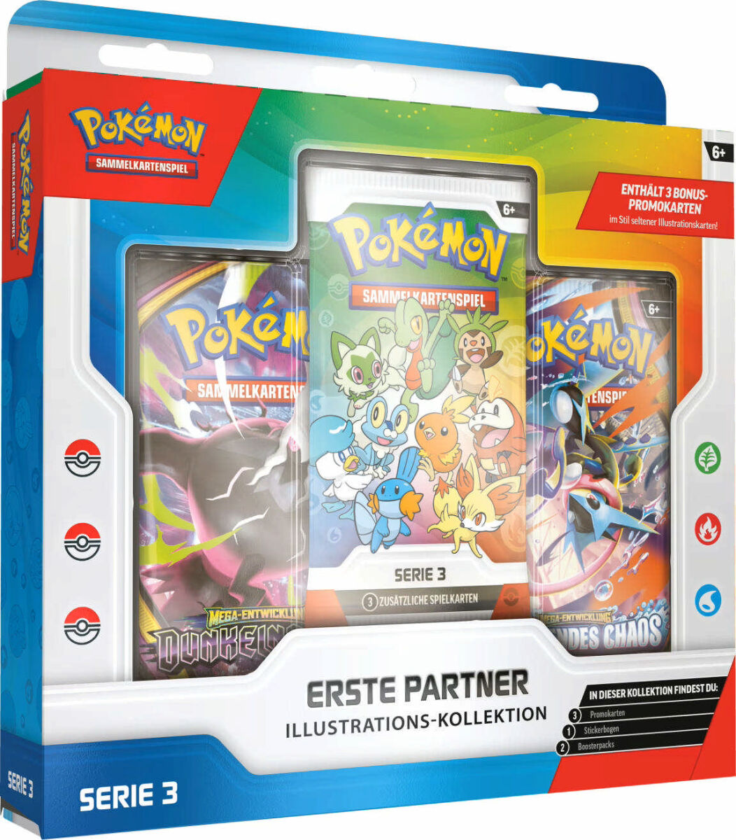 Pokémon Erste Partner Kollektion Serie 3, DE - ab 7.8.26