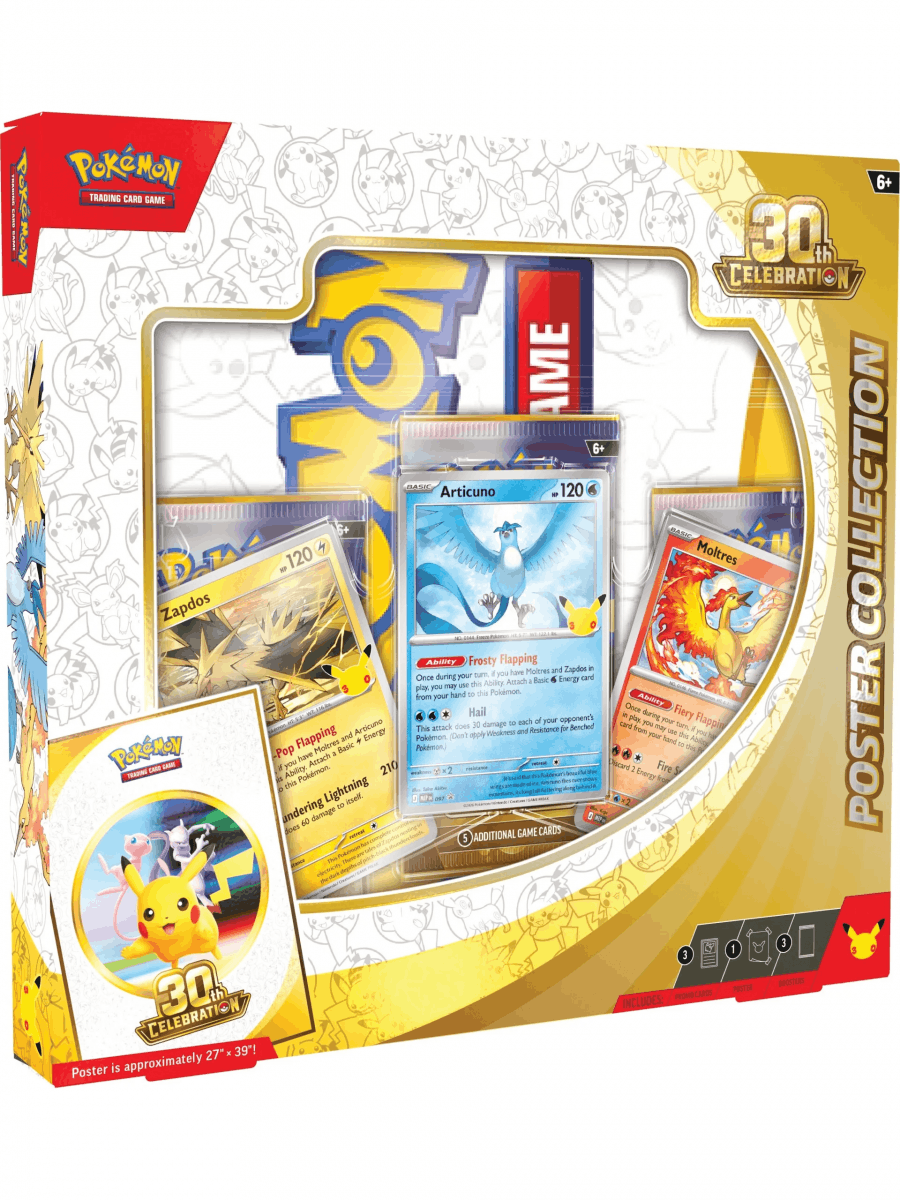 Pokémon 30-Jähriges Jubiläum Poster Kollektion, DE