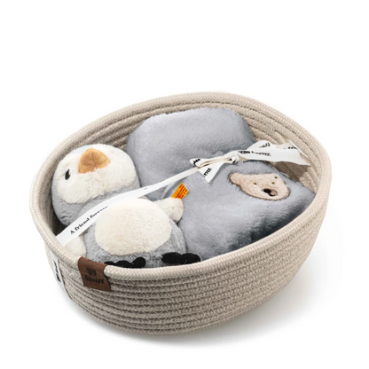 Steiff - Geschenkset Rassel und Latz