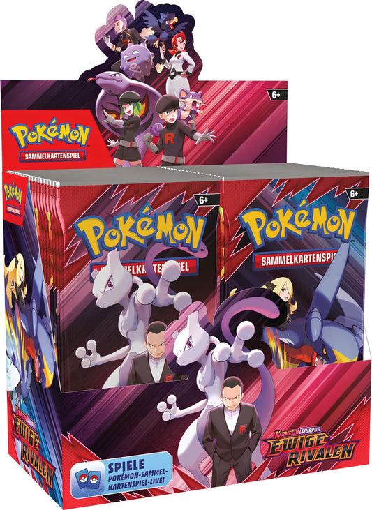Pokémon Ewige Rivalen Booster-Display mit 36 Boostern, deutsche Ausgabe