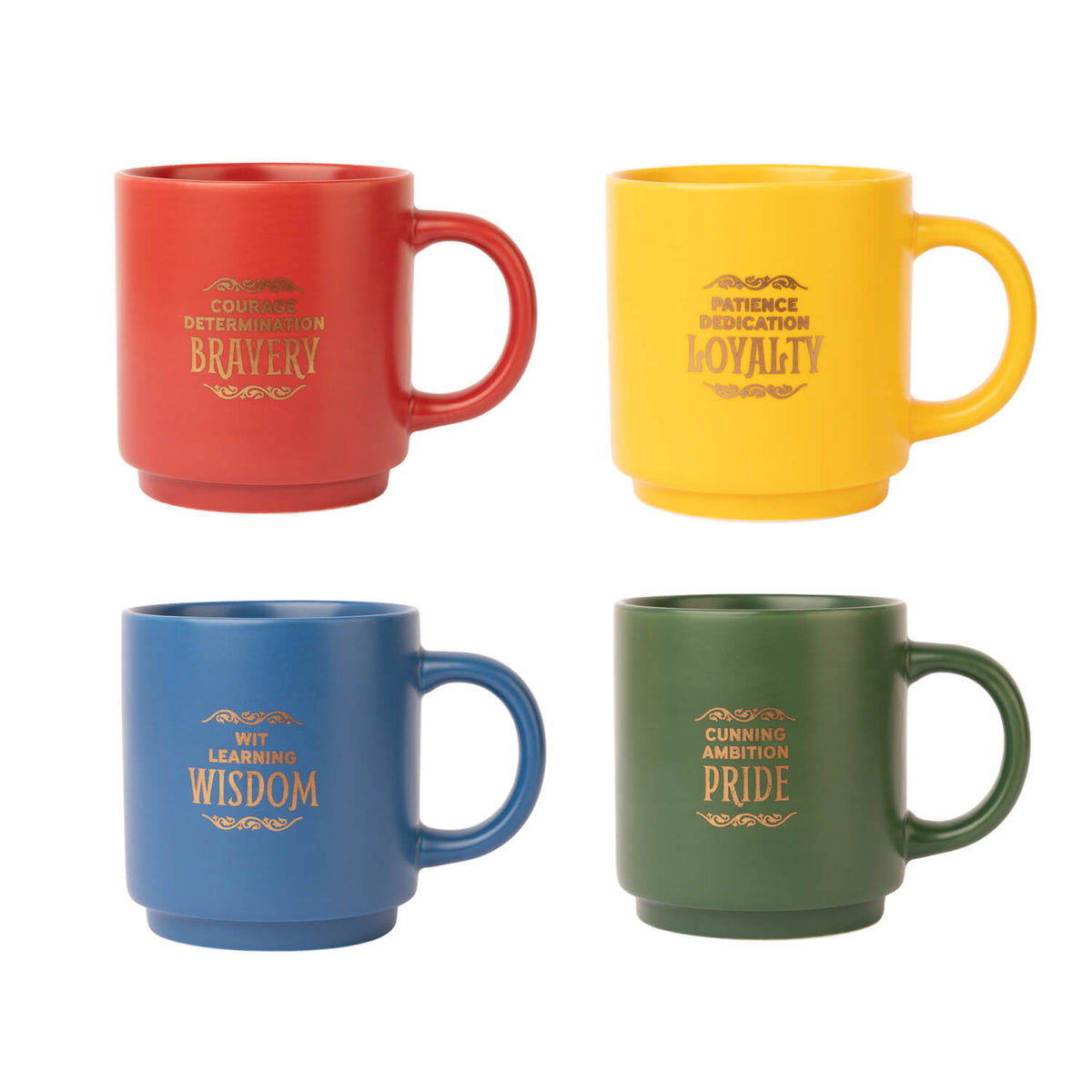 Harry Potter Tassen-Set, 4 Stück – Ansicht 2