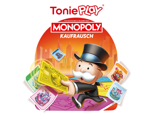Tonieplay Monopoly Kaufrausch – Verpackung
