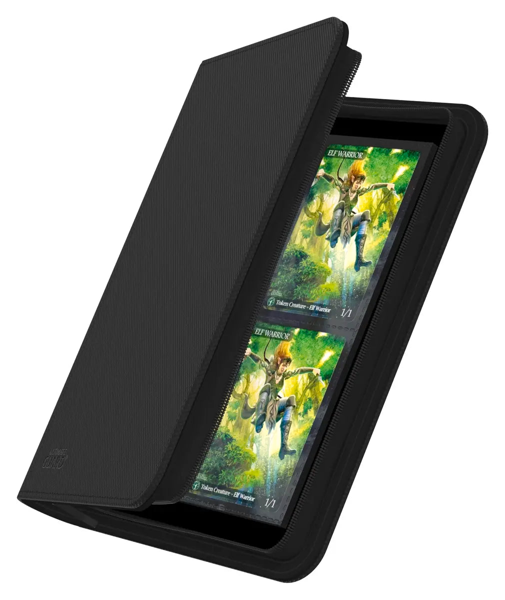 Ultimate Guard Zipfolio 160 Xenoskin (8-Pocket) Schwarz – Ansicht 3