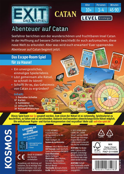 EXIT - Abenteuer auf Catan