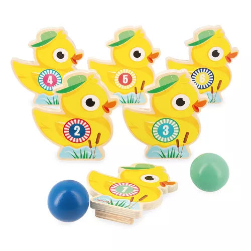 Janod Applepop Enten-Kegelspiel