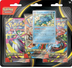 Pokémon Mega-Entwicklung 3-Pack Blister, DE