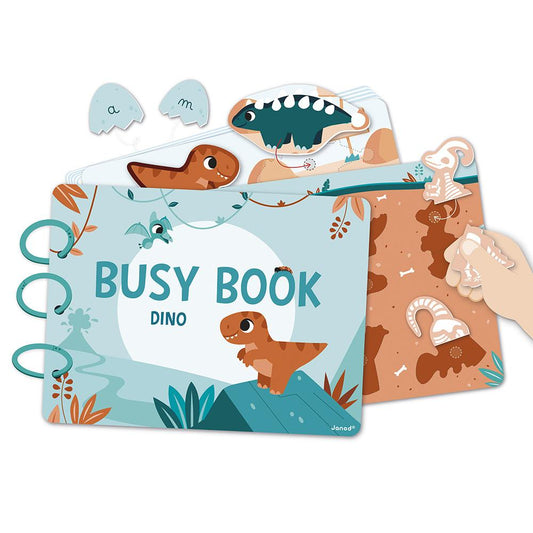 Busy Book Dino – Lernbuch für Kinder