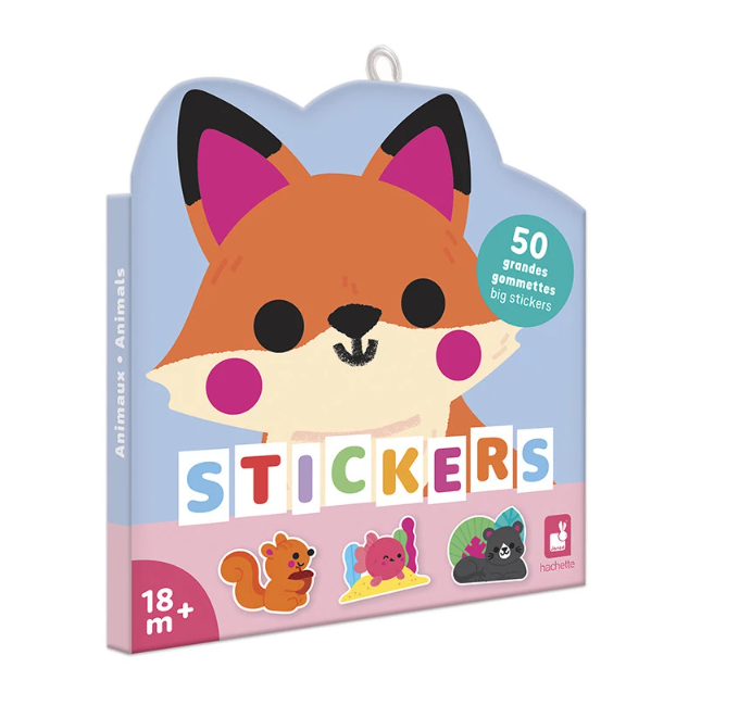 Tieraufkleber – 50 große Sticker