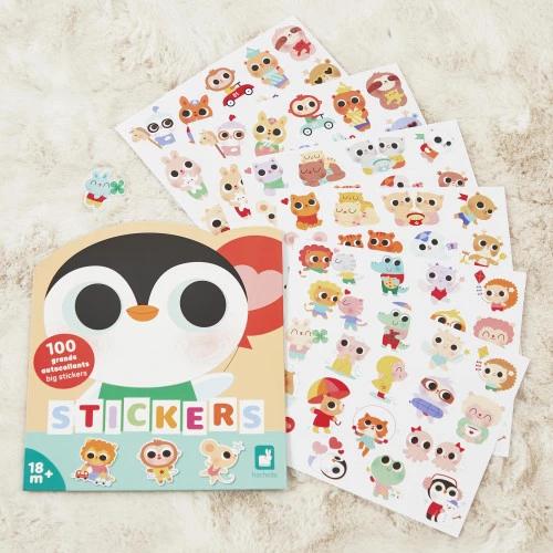 Baby Tiere Sticker 100 Stk.