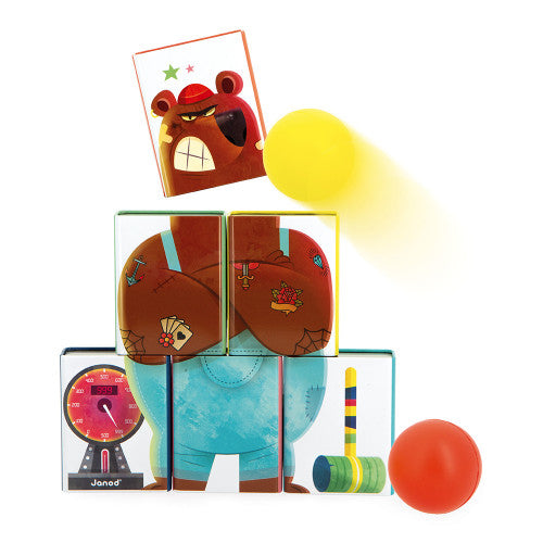 Janod Applepop Dosenwerfen Mr. Bear